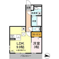 サントリーニの物件間取画像